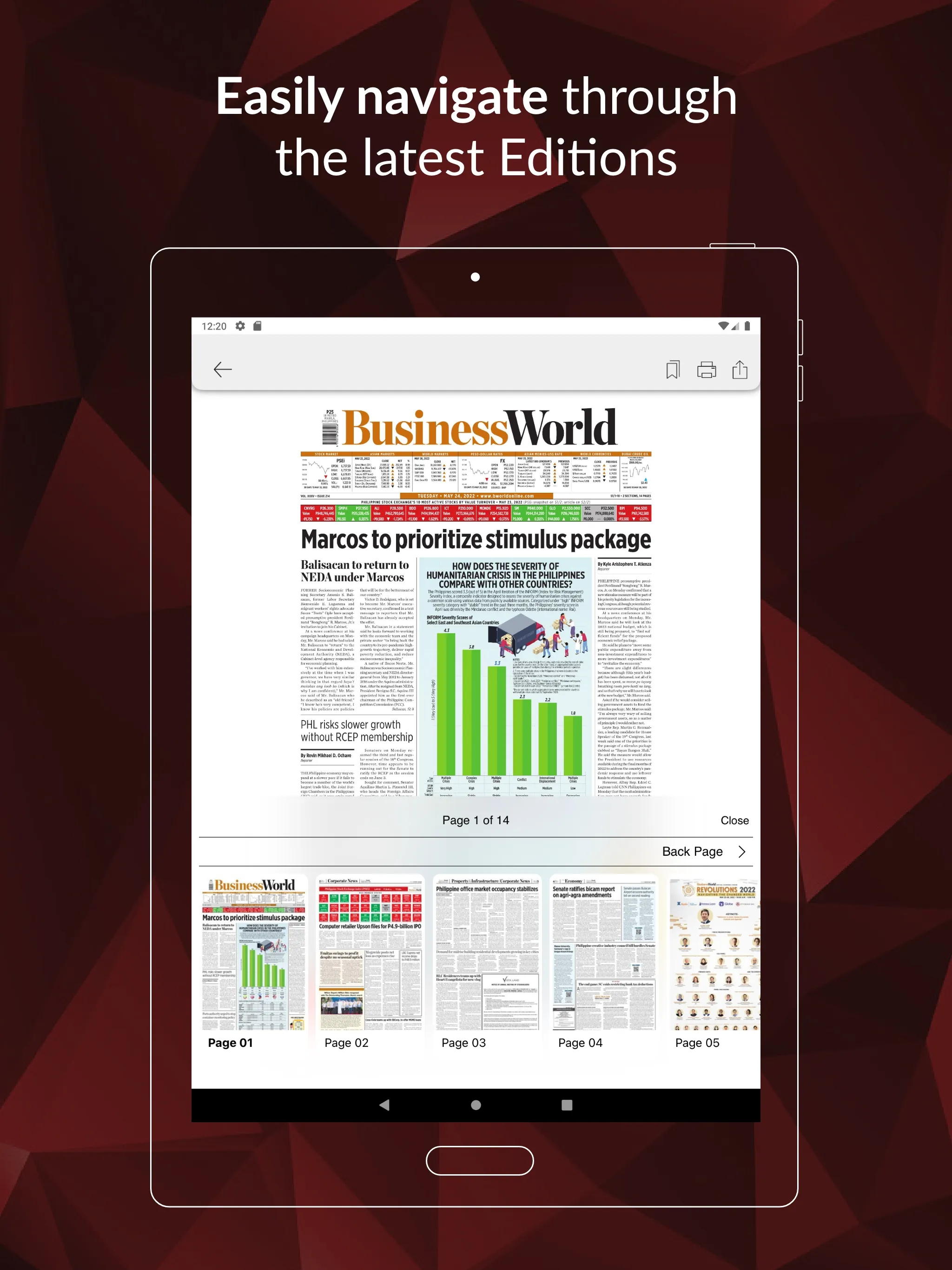 BusinessWorld Philippines | Indus Appstore | Screenshot