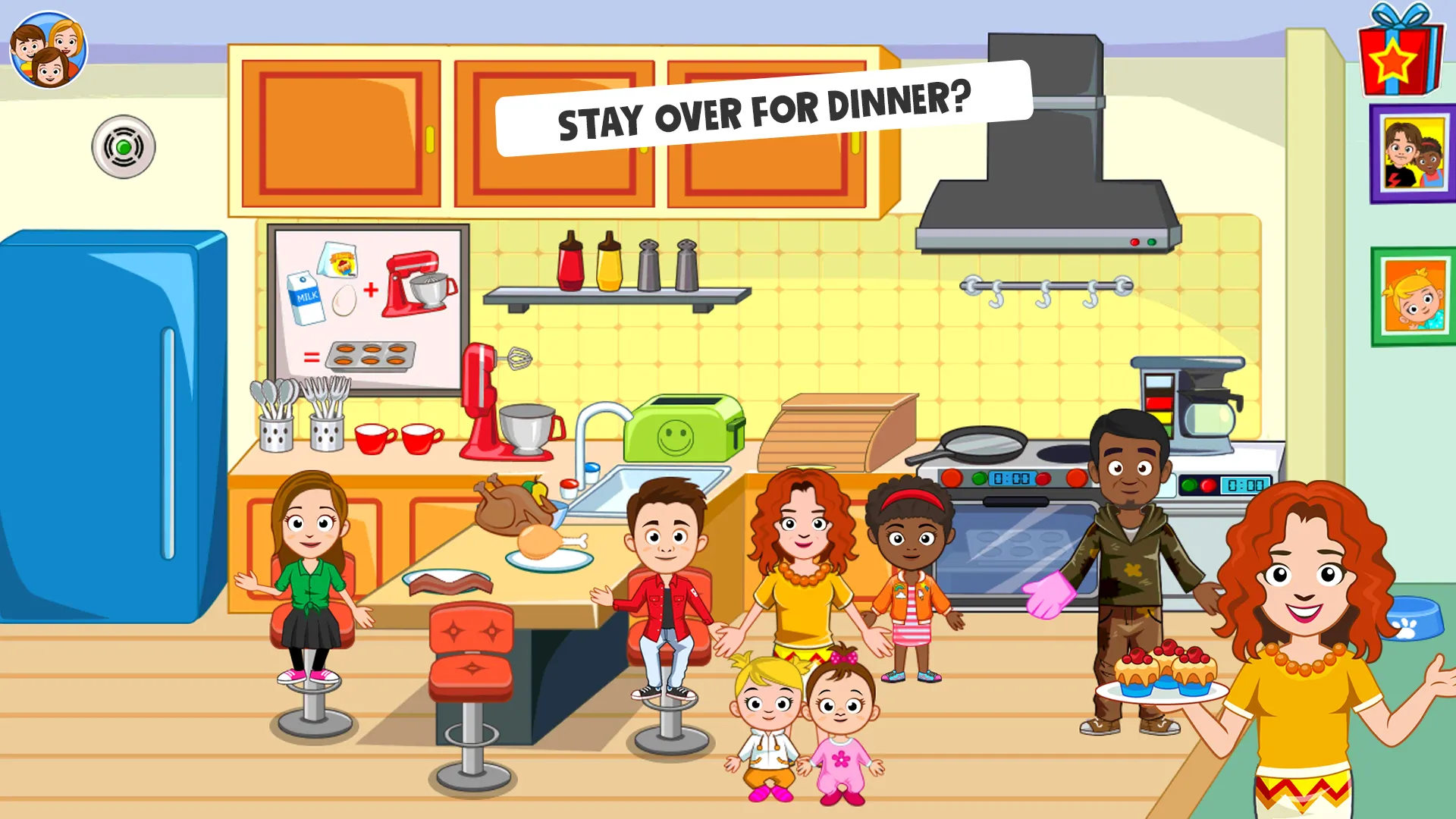 My Town - Friends House game | Indus Appstore | Screenshot