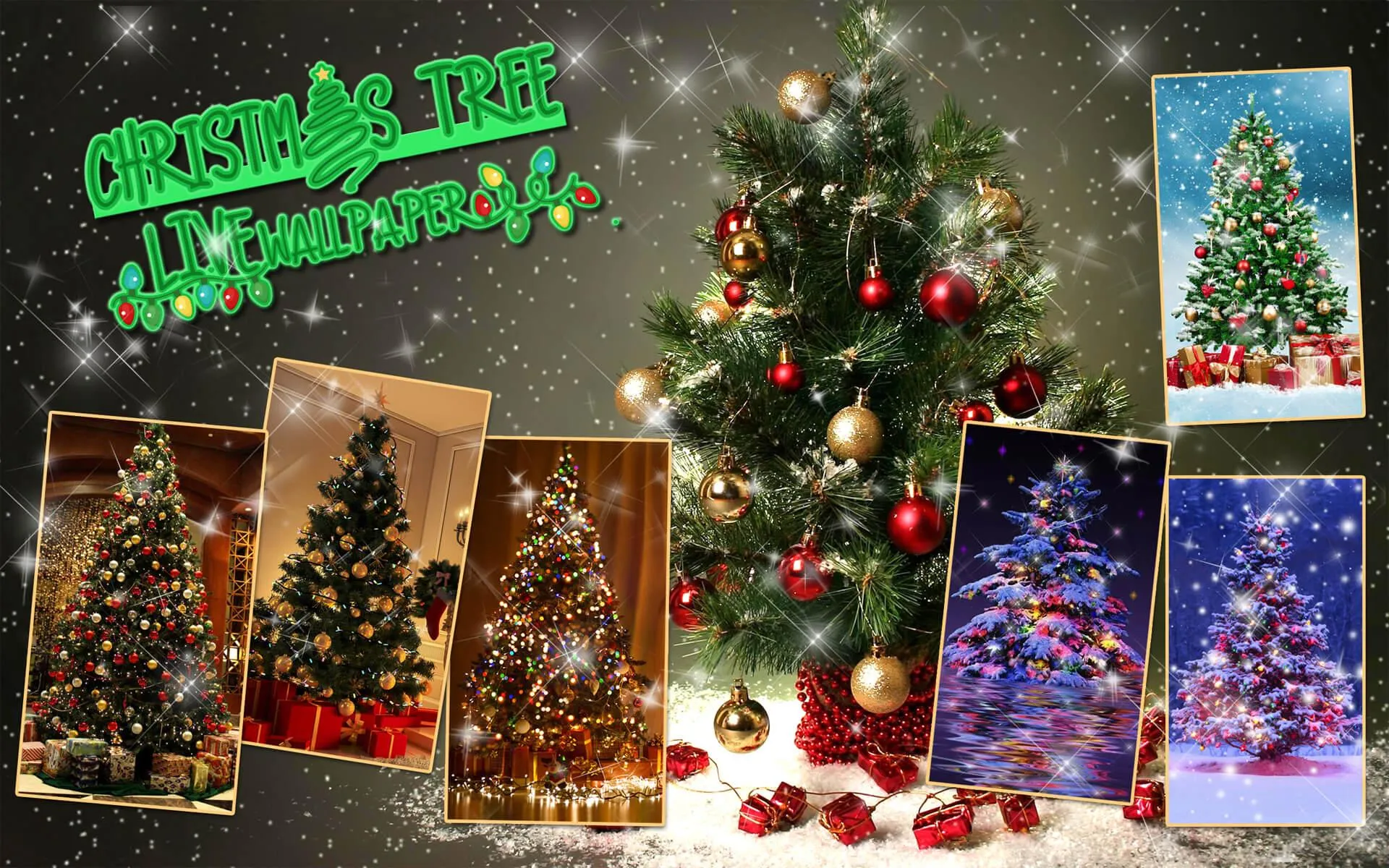 Christmas Tree Live Wallpaper | Indus Appstore | Screenshot