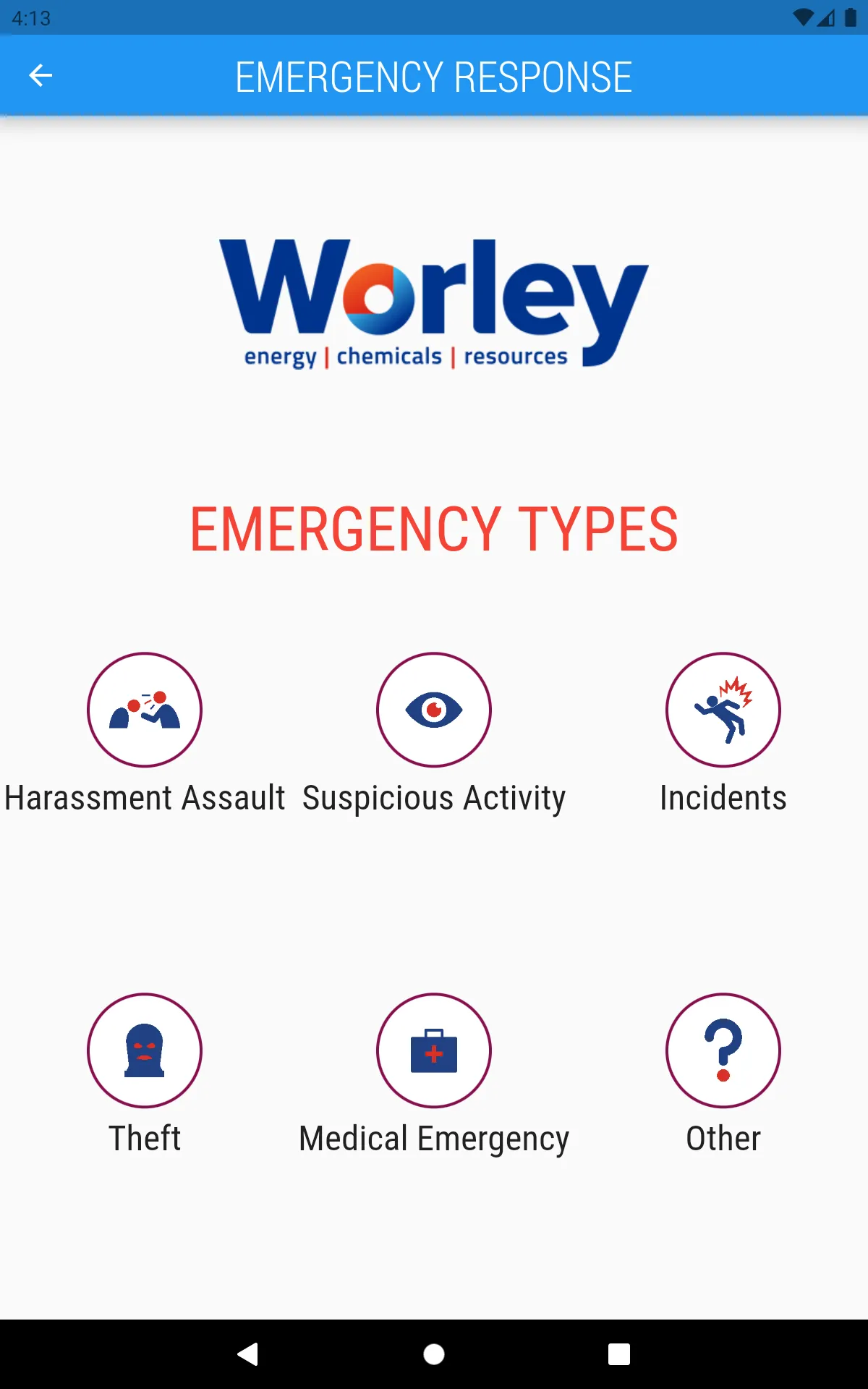 Worley HSE | Indus Appstore | Screenshot