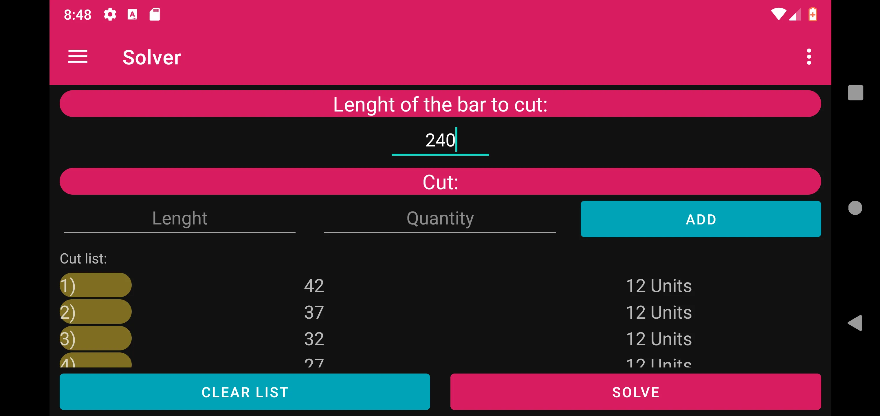 1D Optimal Cut | Indus Appstore | Screenshot