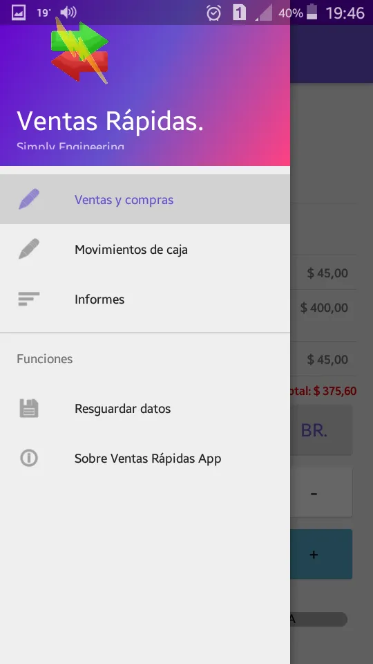 Ventas Rápidas | Indus Appstore | Screenshot