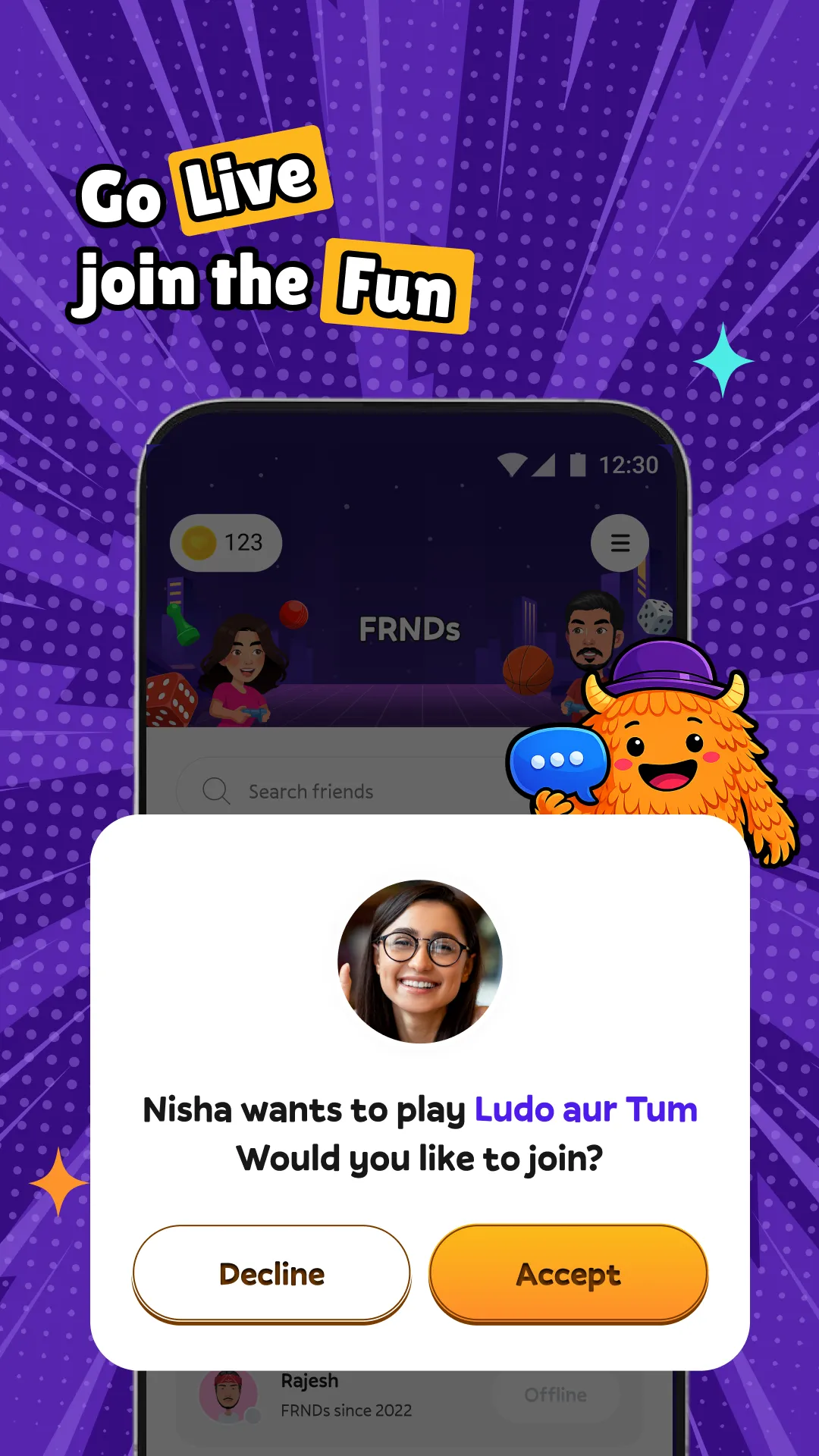PlayChat- Play Games & Chat | Indus Appstore | Screenshot