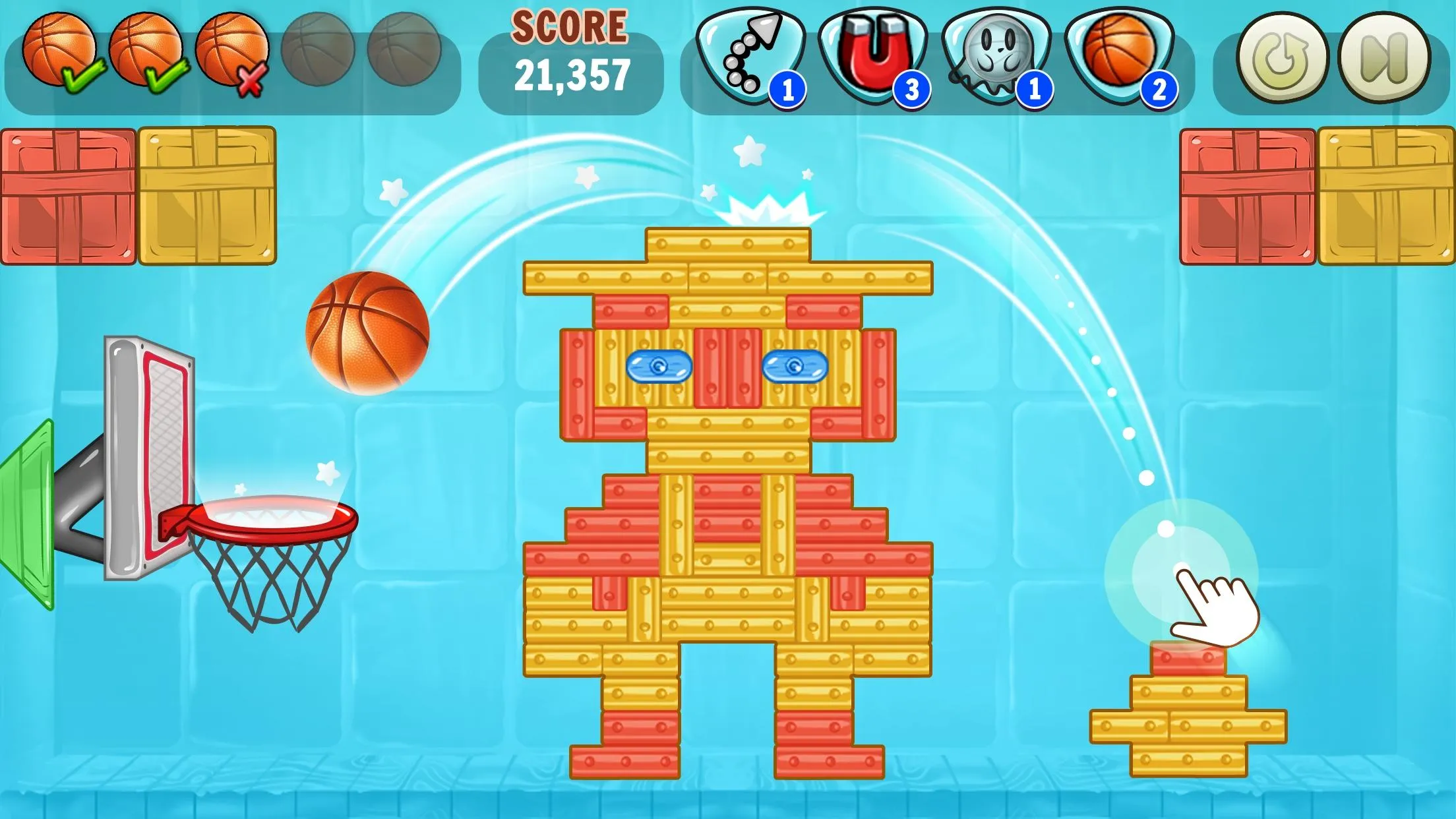 Basketball Games: Hoop Puzzles | Indus Appstore | Screenshot