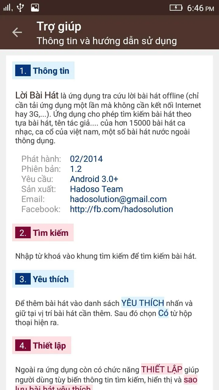 Lời Bài Hát Offline | Indus Appstore | Screenshot