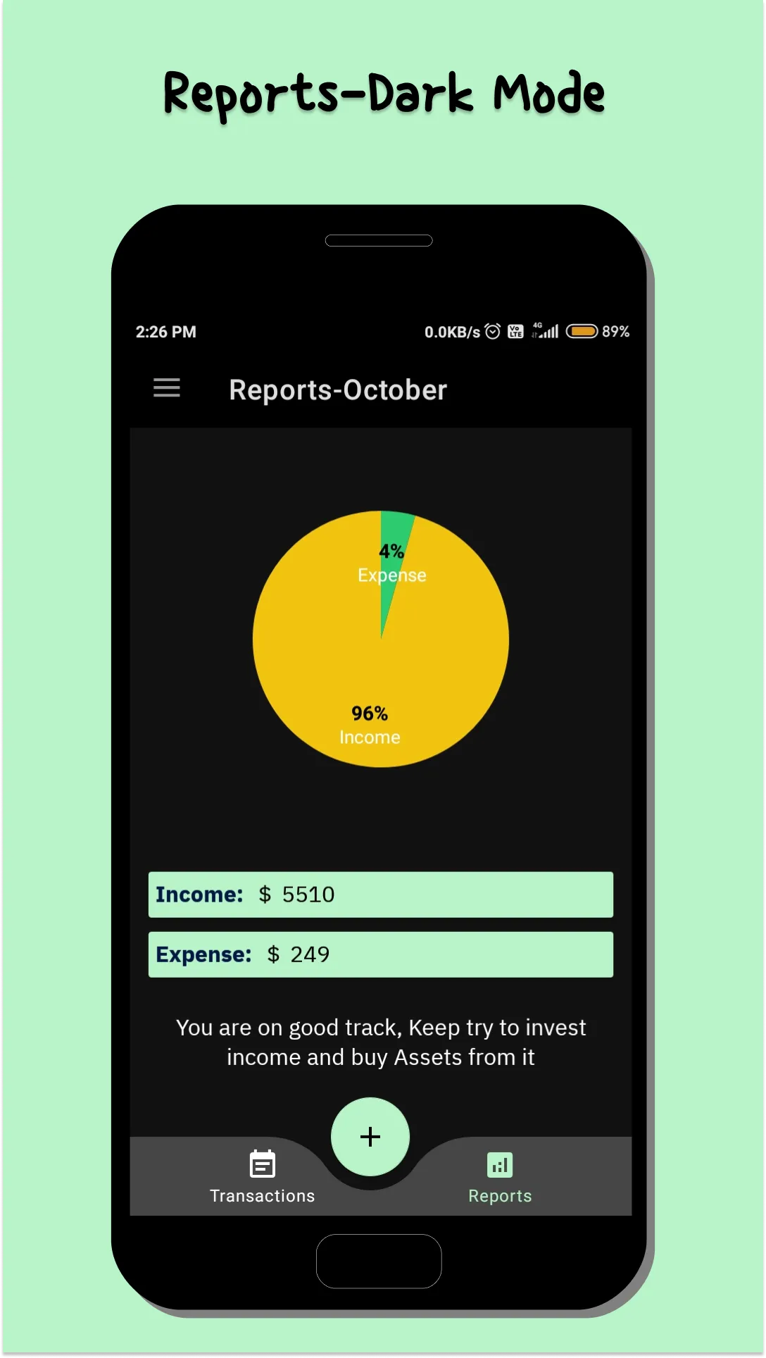 Personal Money Manager:Monthly | Indus Appstore | Screenshot