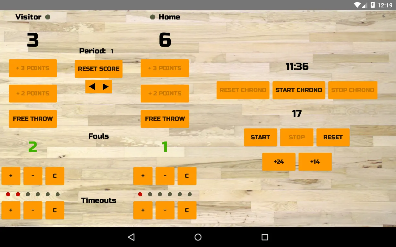 Court Scoreboard | Indus Appstore | Screenshot