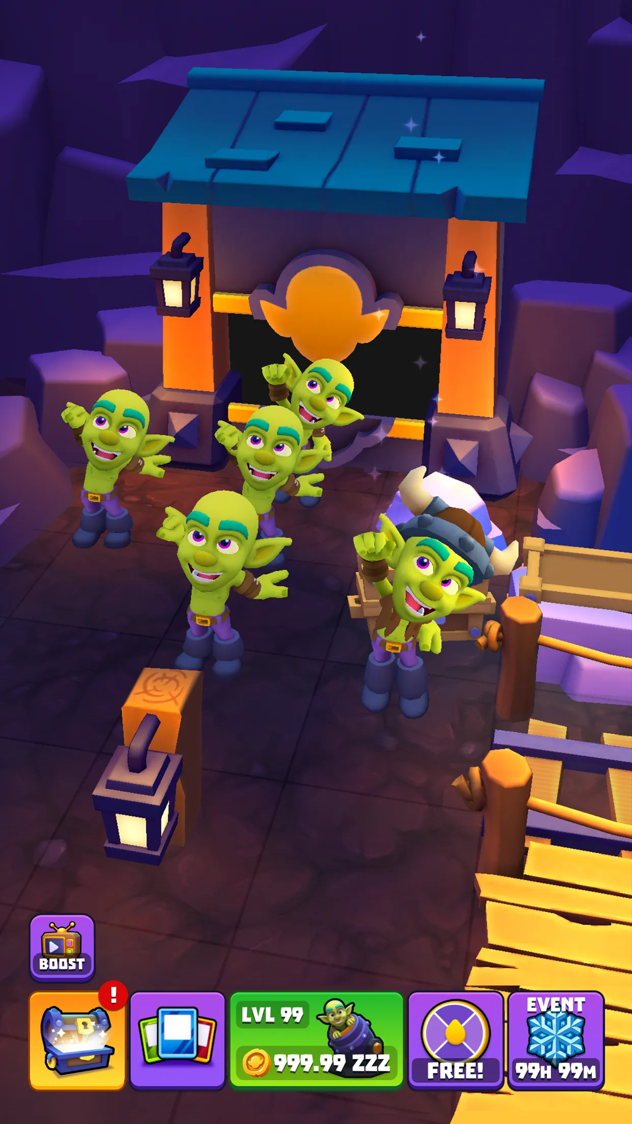 Gold & Goblins: Idle Merger | Indus Appstore | Screenshot