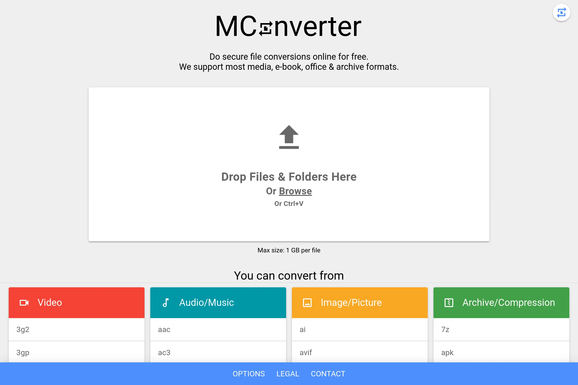 File Converter AVIF, TIFF, AMV | Indus Appstore | Screenshot