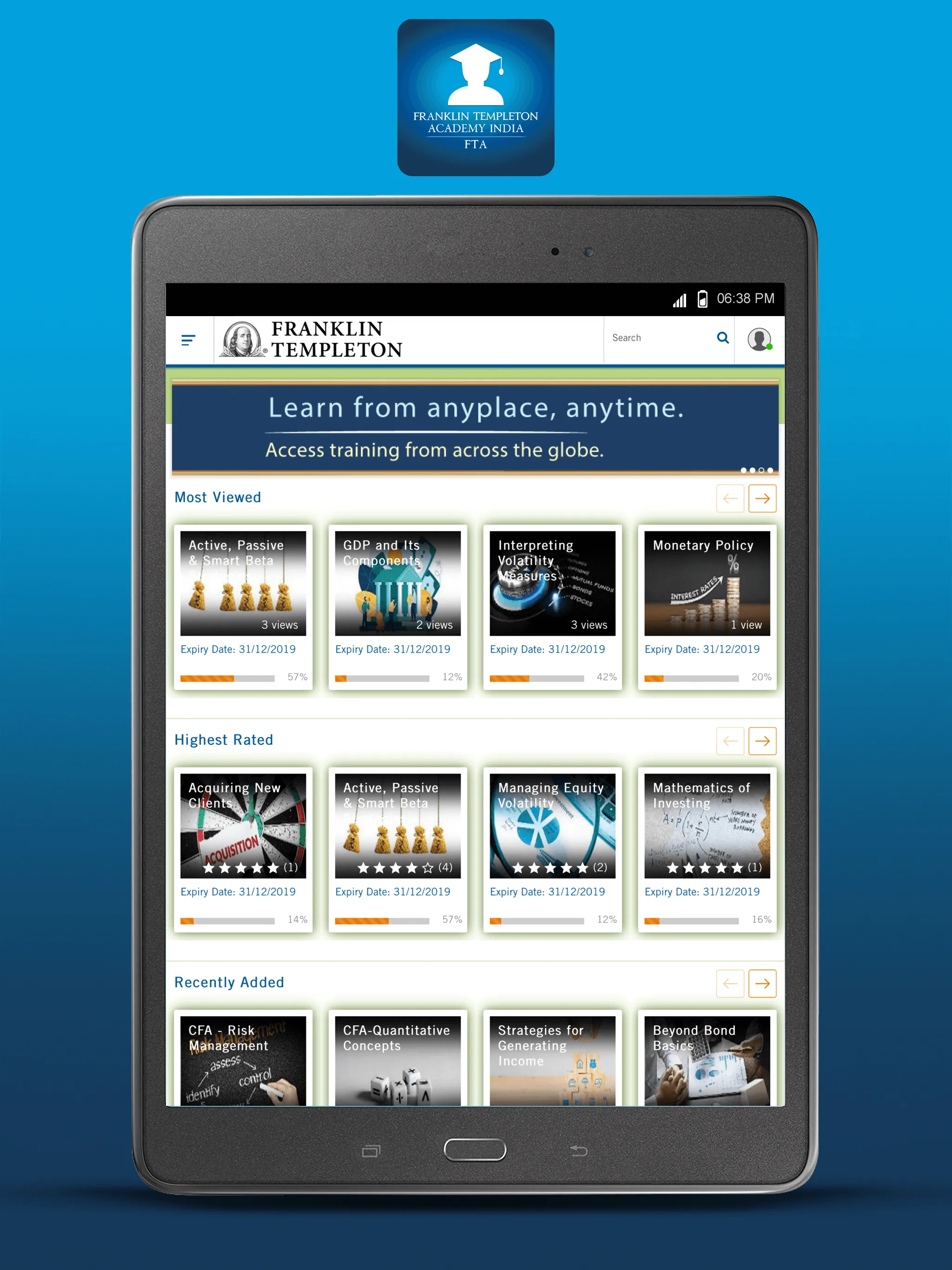 Franklin Templeton Academy, In | Indus Appstore | Screenshot