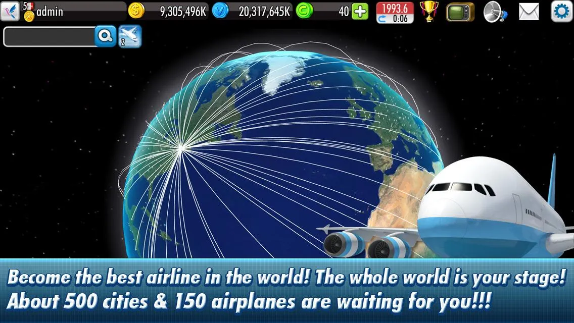 AirTycoon Online 2 | Indus Appstore | Screenshot