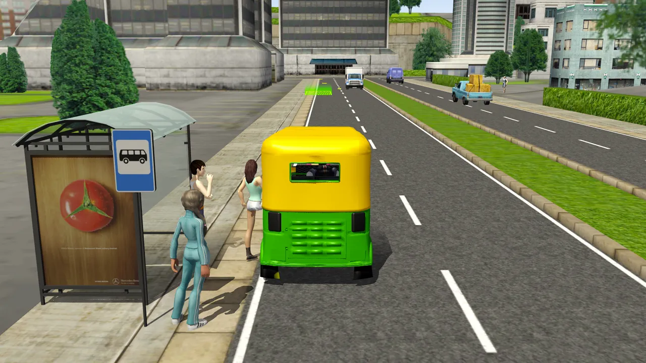 Tuk Tuk Rickshaw City Driving | Indus Appstore | Screenshot