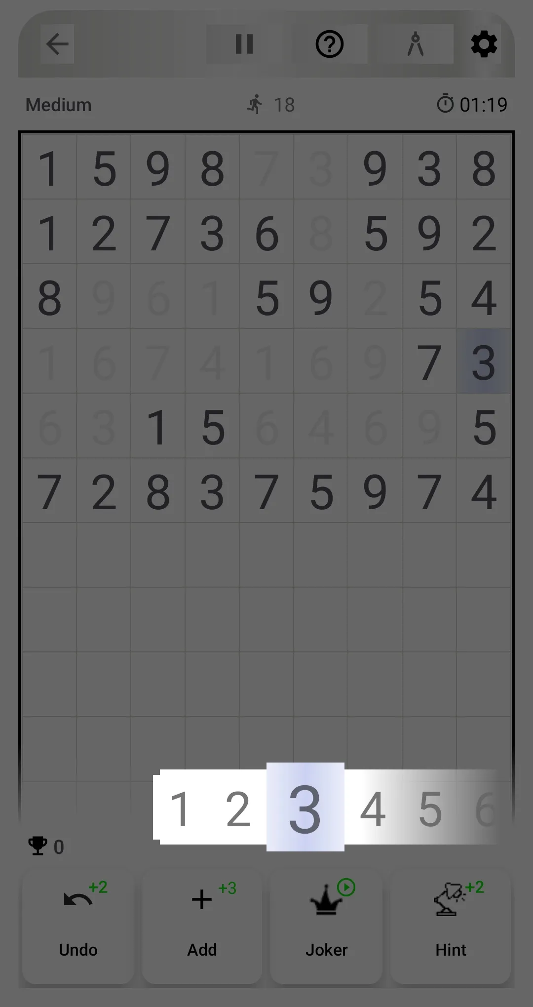 Numbers Puzzle | Indus Appstore | Screenshot