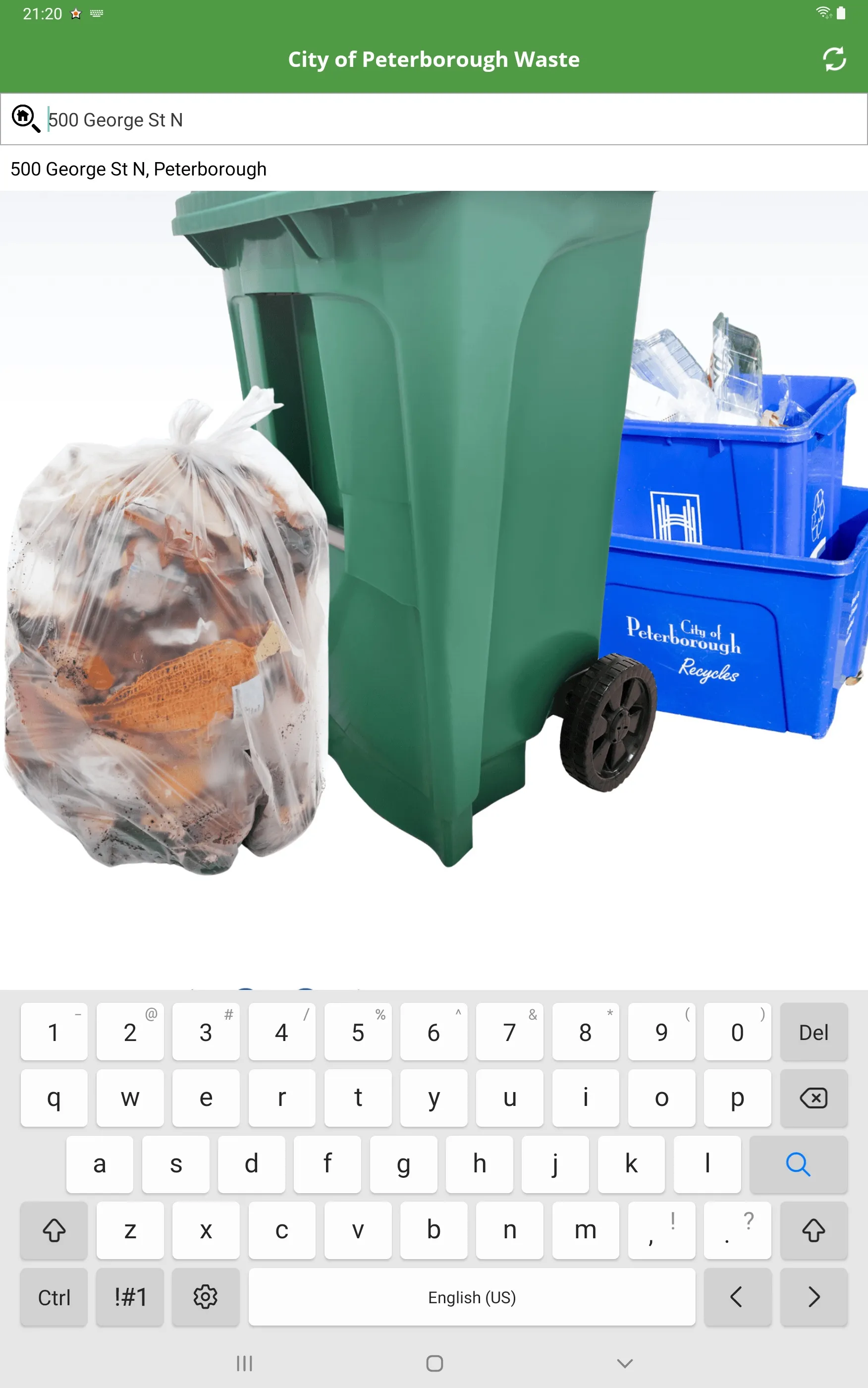 City of Peterborough Waste | Indus Appstore | Screenshot