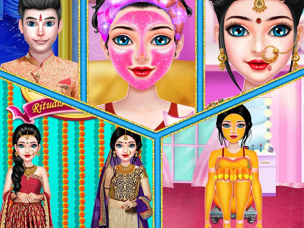 Indian Wedding Dress Up Game | Indus Appstore | Screenshot