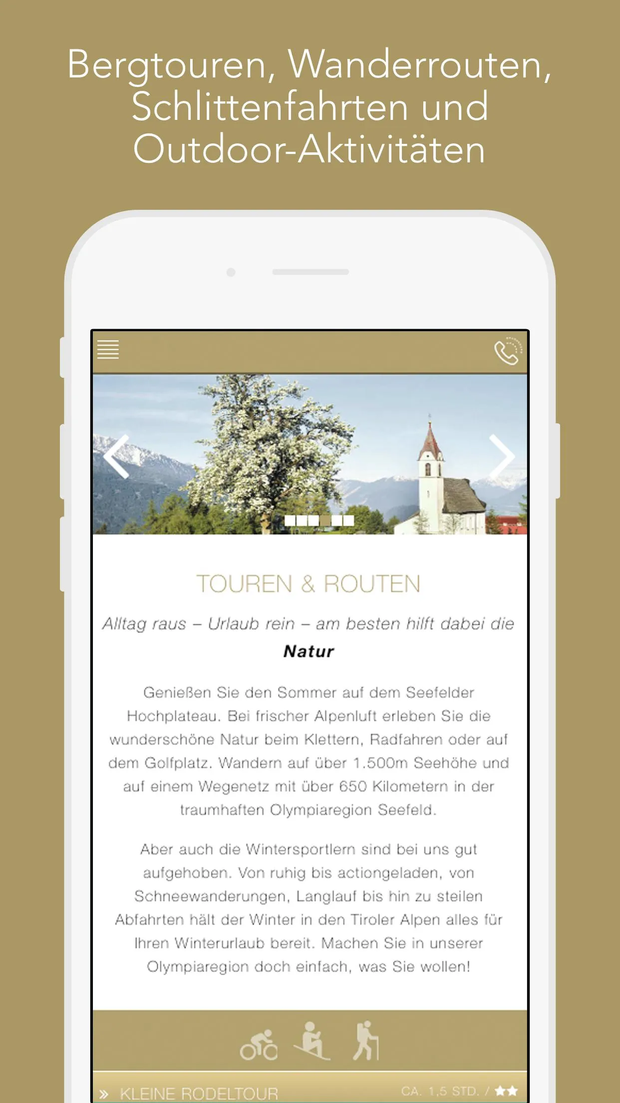 Alpenpark Concierge | Indus Appstore | Screenshot