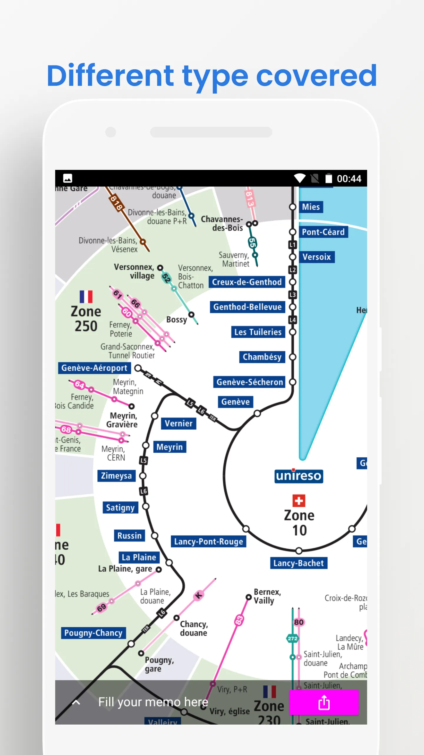 Geneva Bus Train Travel Guide | Indus Appstore | Screenshot