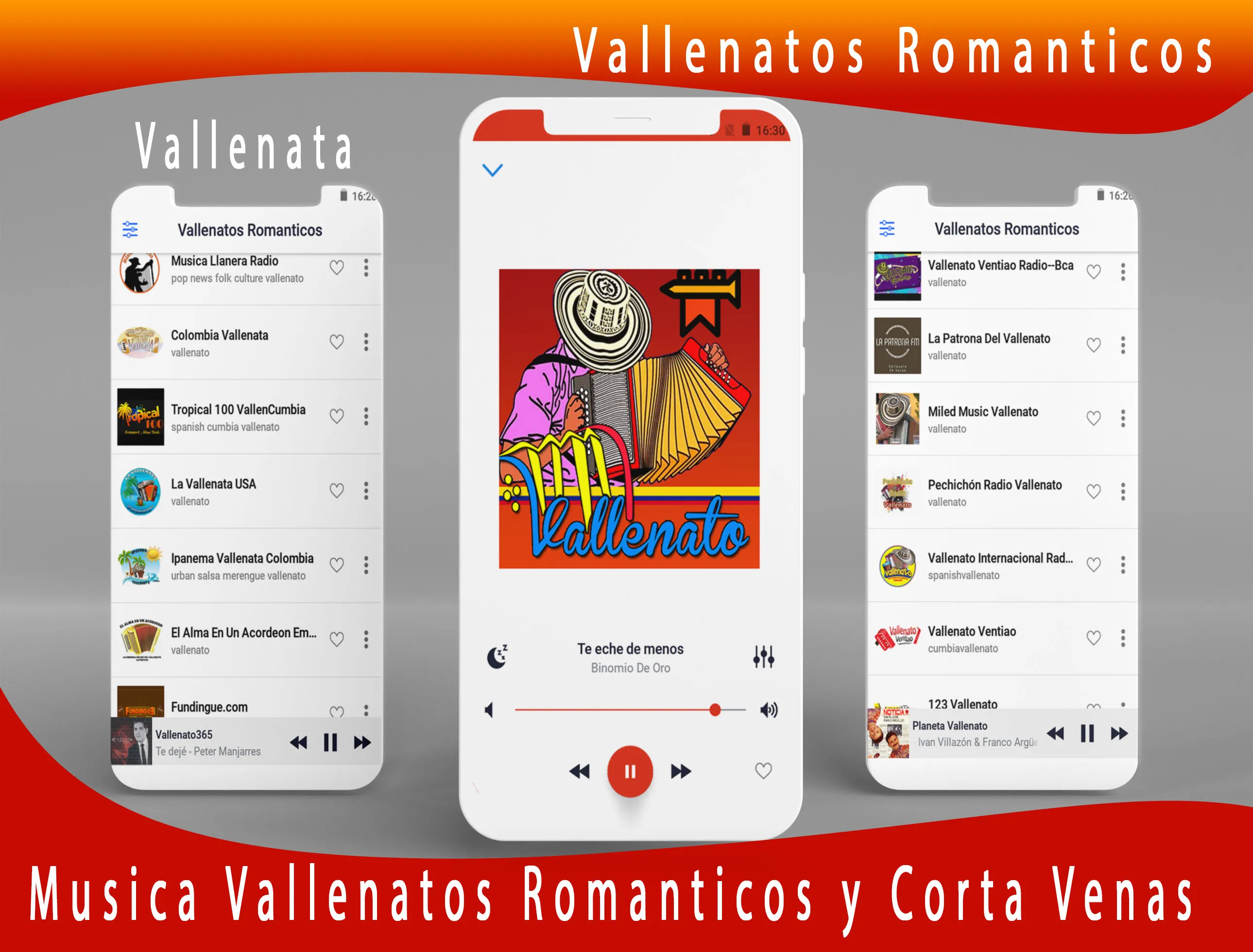 Vallenatos Romanticos | Indus Appstore | Screenshot