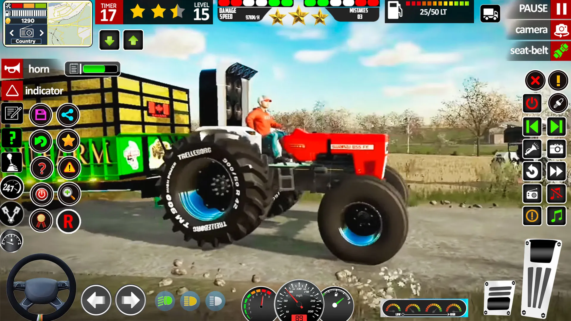 Real Tractor Driving Sim Games | Indus Appstore | Screenshot