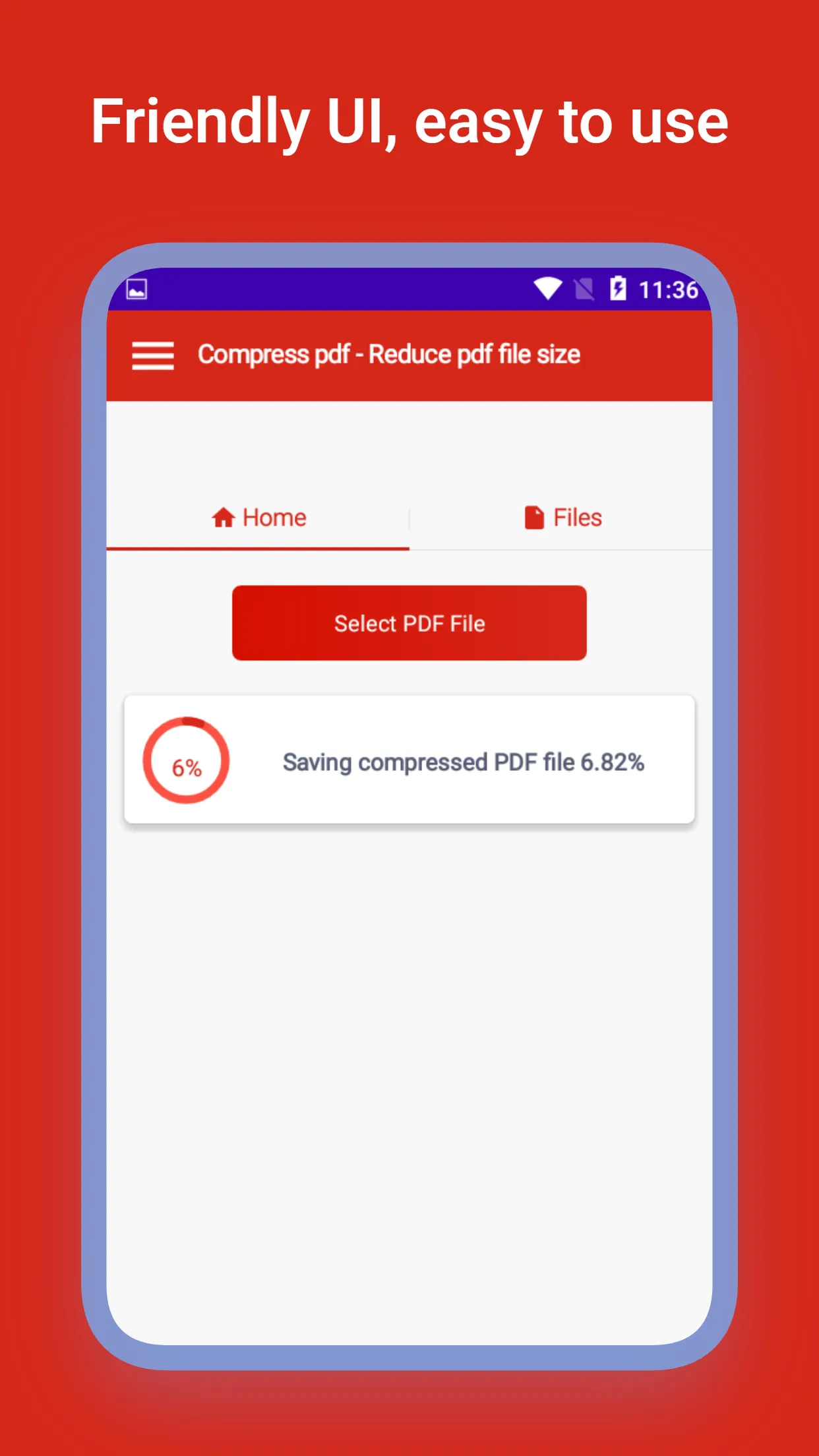 Compress pdf - Reduce pdf size | Indus Appstore | Screenshot