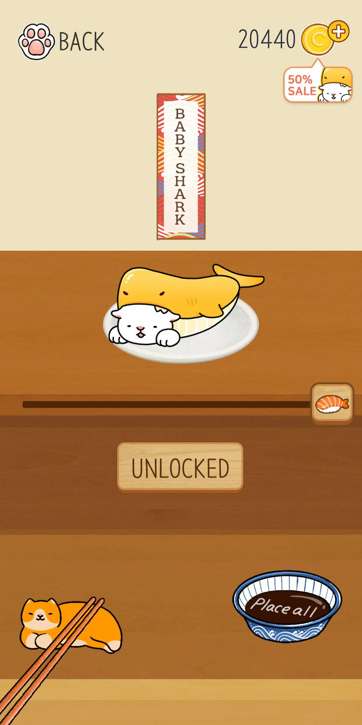 Neko Sushi - Stack Game | Indus Appstore | Screenshot