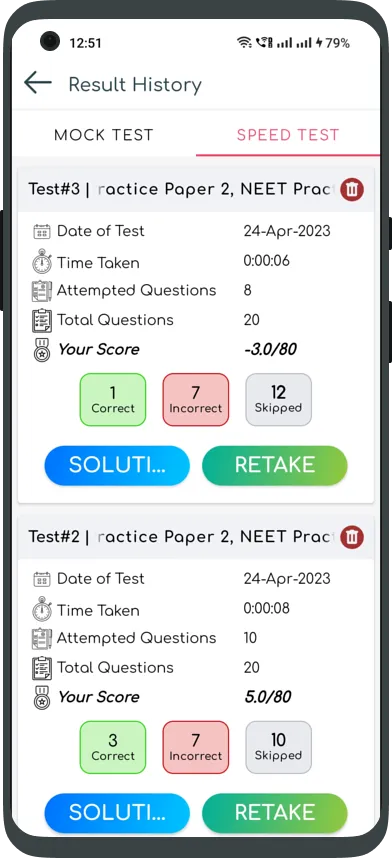 NEET Test Series 2025 | Indus Appstore | Screenshot