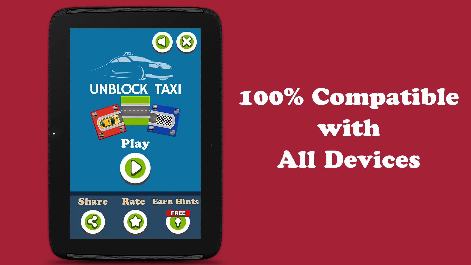 Unblock Taxi Slide Tile Puzzle | Indus Appstore | Screenshot