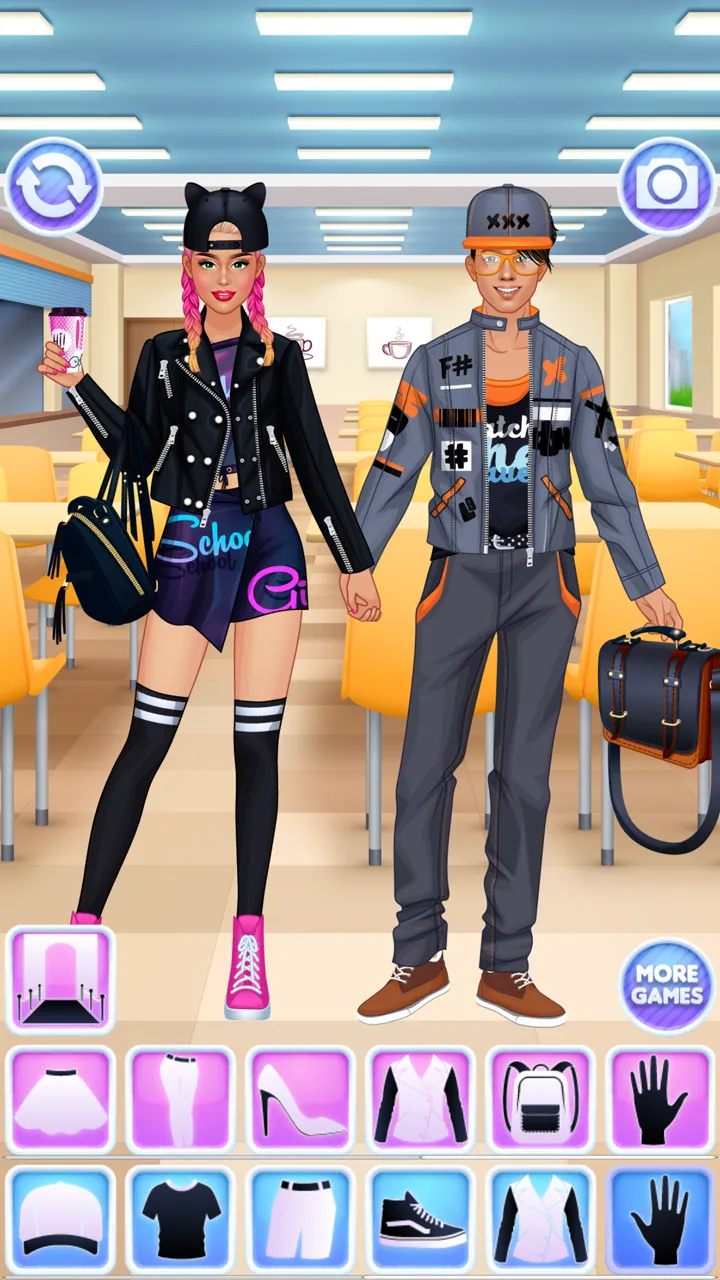 College Girl & Boy Makeover | Indus Appstore | Screenshot