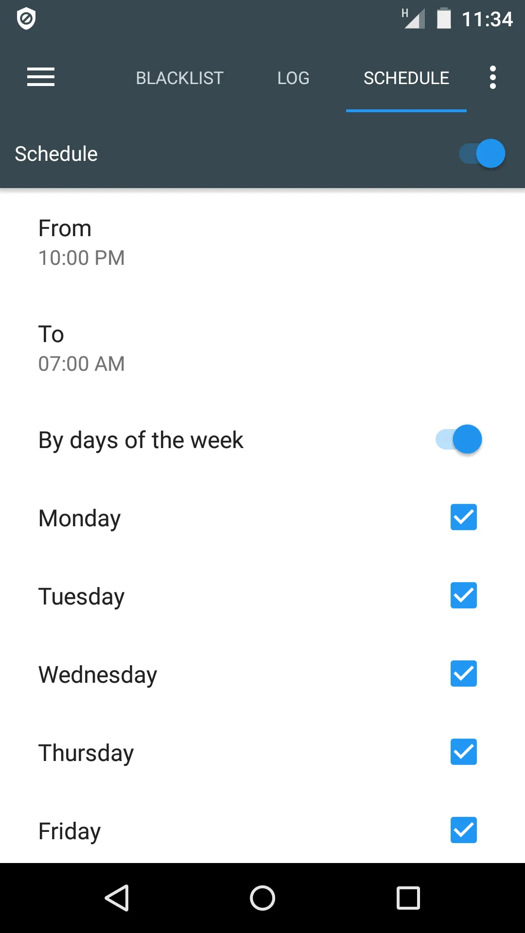 Calls Blacklist - Call Blocker | Indus Appstore | Screenshot