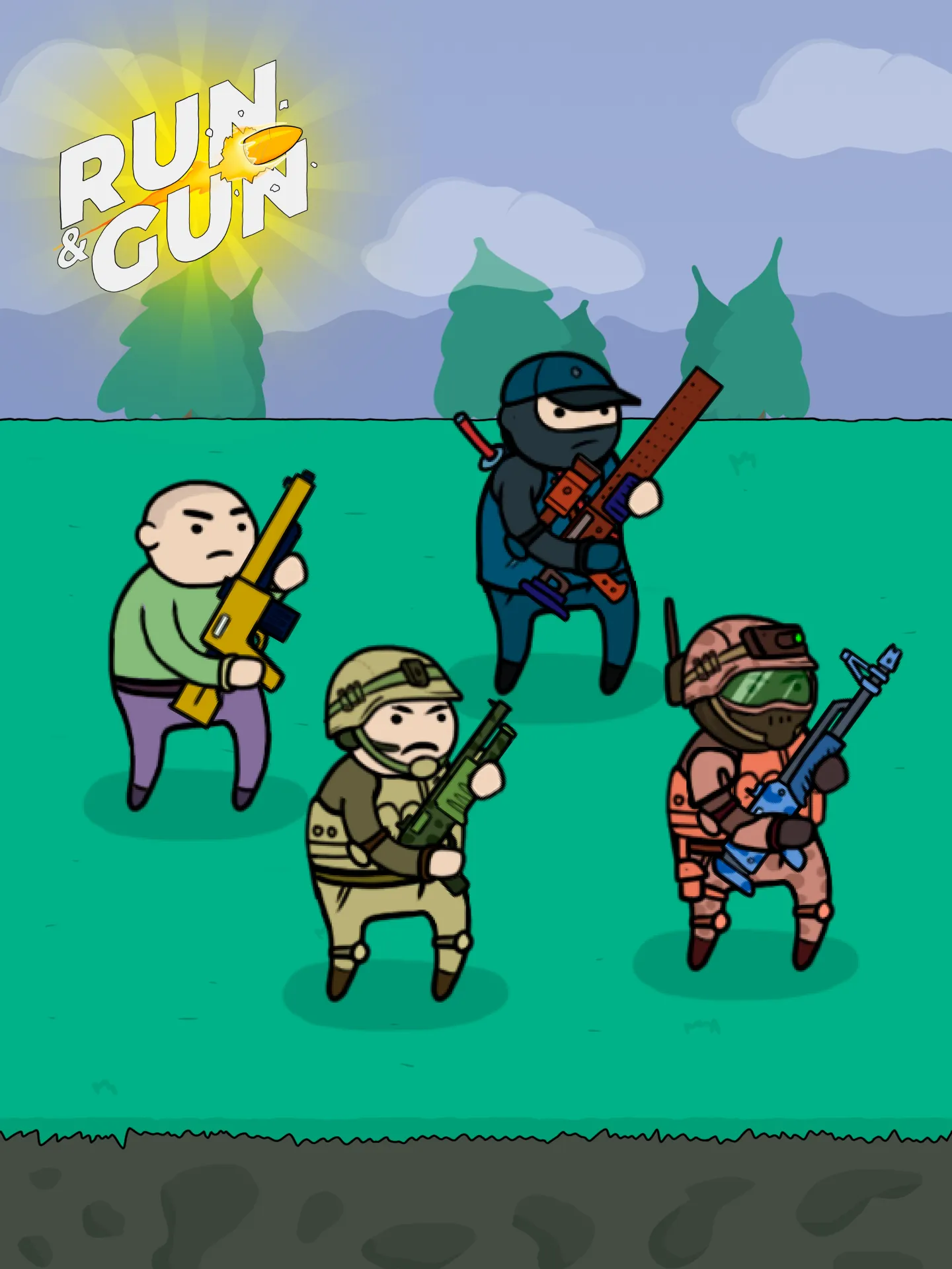 Run and Gun - king of shooting | Indus Appstore | Screenshot