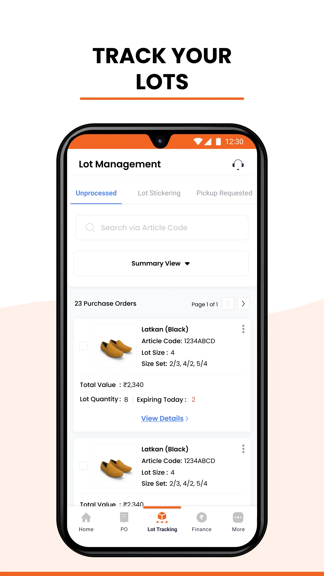 bijnis Production App | Indus Appstore | Screenshot
