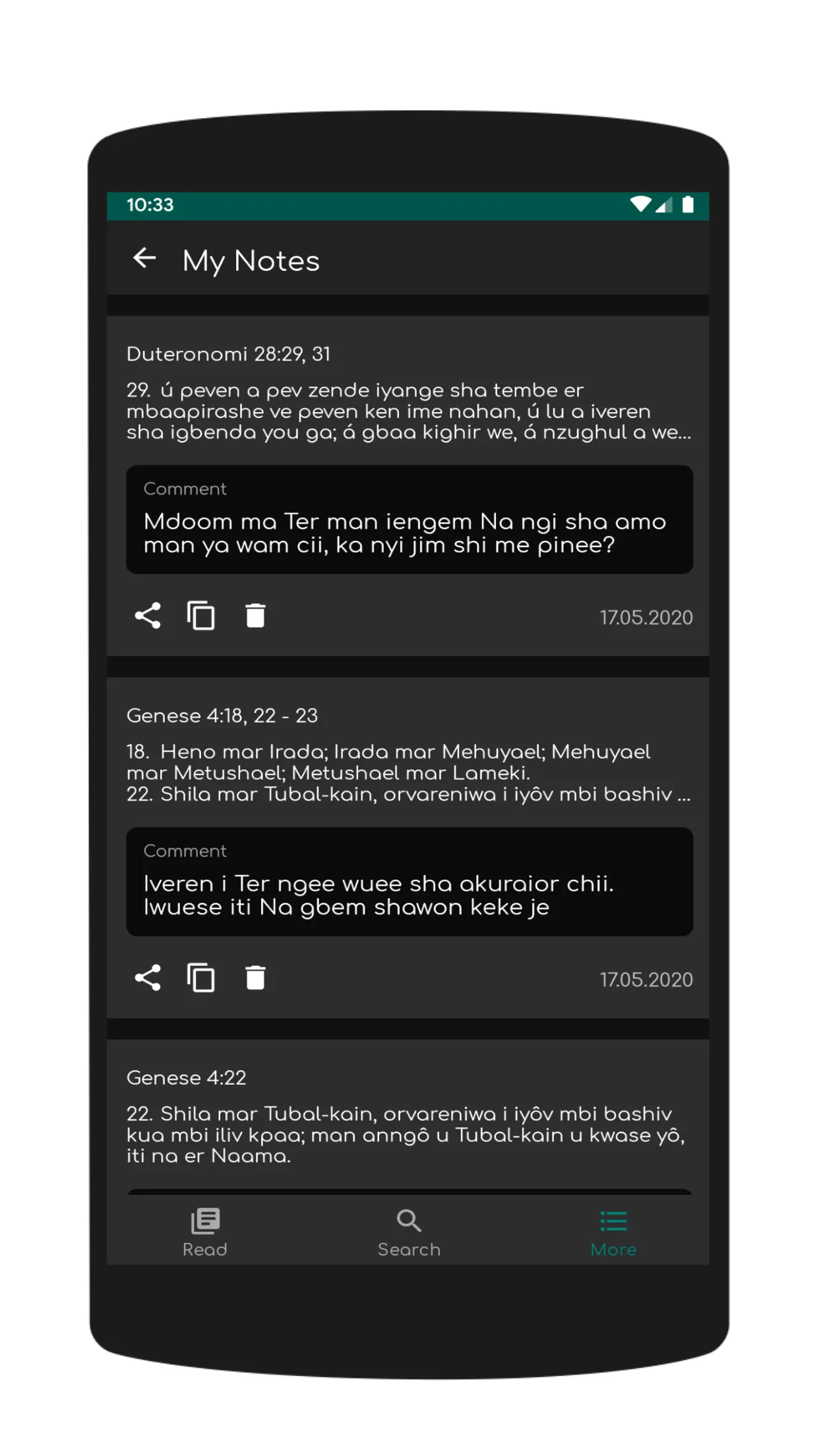 Tiv Bible | Indus Appstore | Screenshot