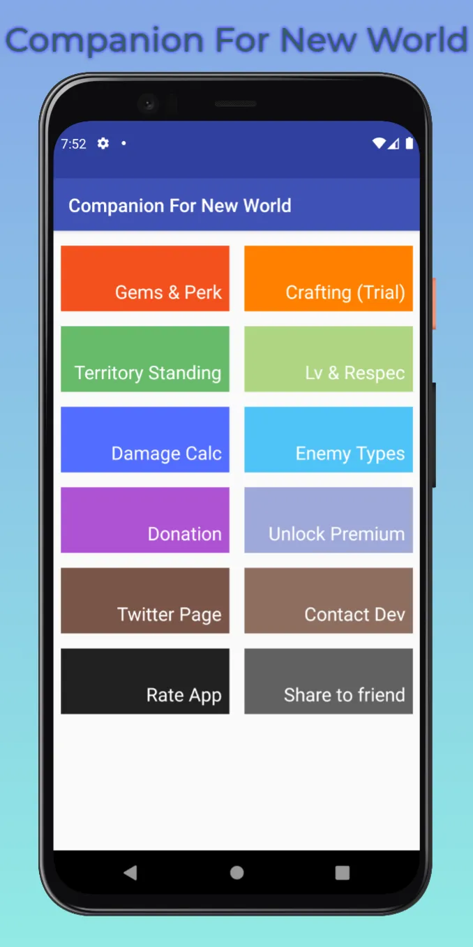 Companion For New World | Indus Appstore | Screenshot