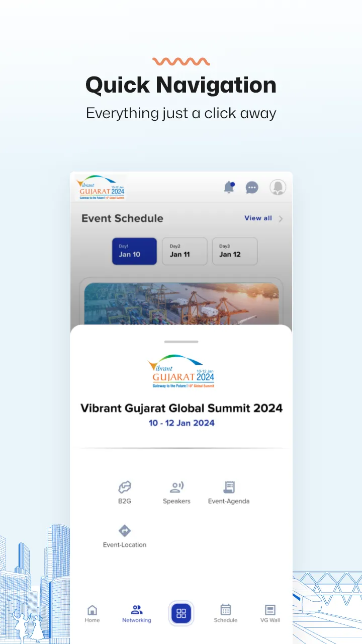 Vibrant Gujarat Global Summit | Indus Appstore | Screenshot