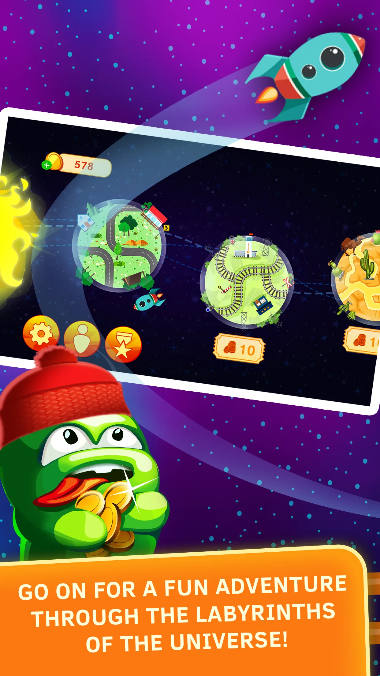 Maze game for kids. Labyrinth  | Indus Appstore | Screenshot