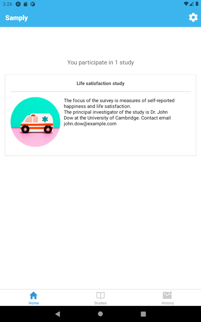 Samply Research | Indus Appstore | Screenshot