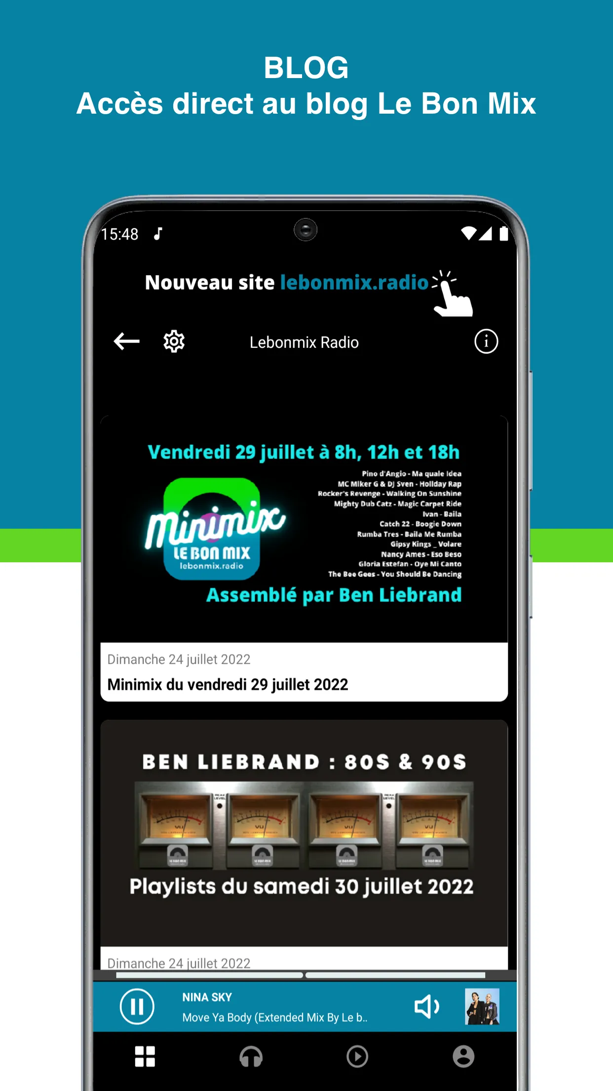 Lebonmix Radio | Indus Appstore | Screenshot