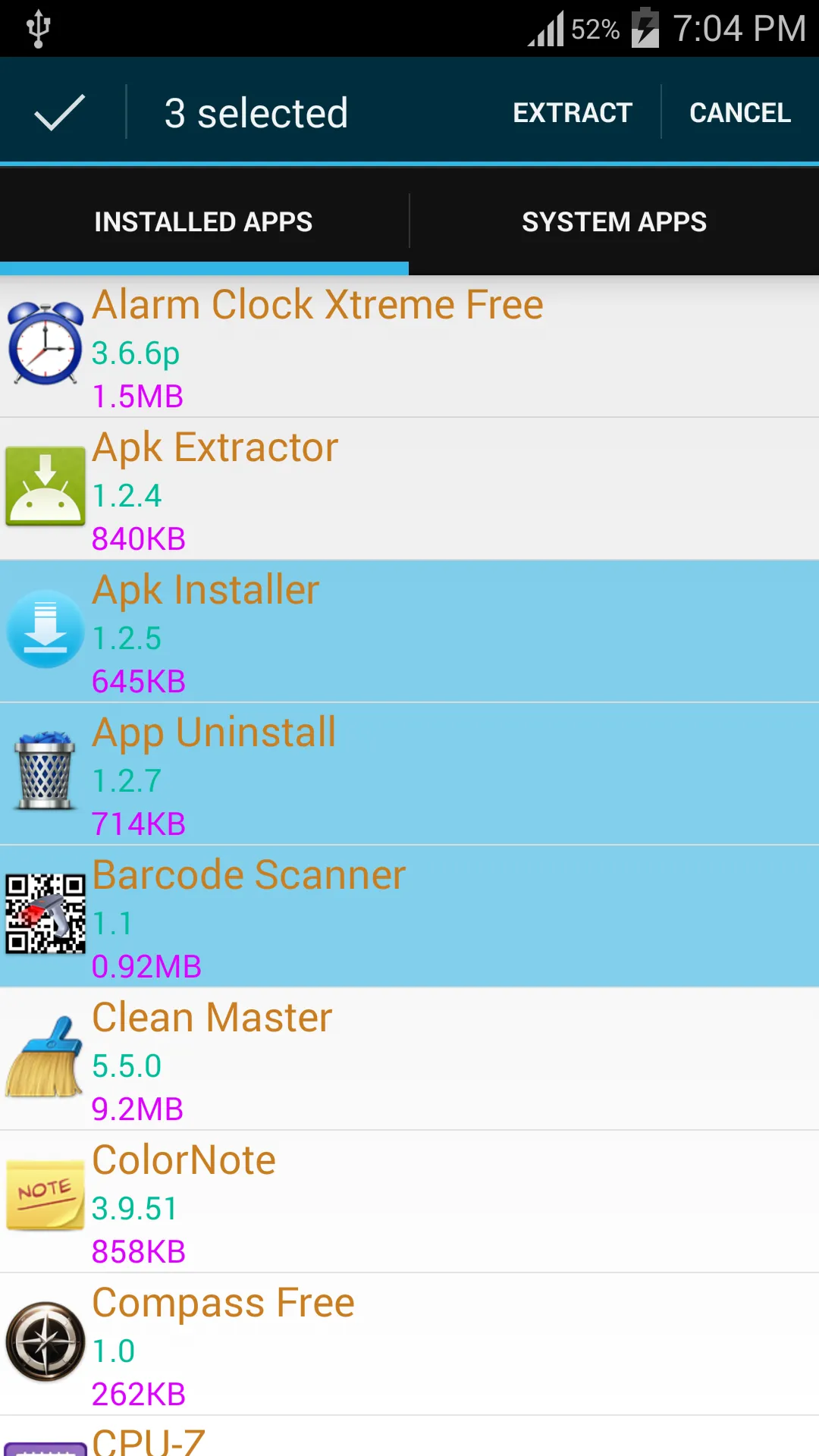 Apk Extractor | Indus Appstore | Screenshot