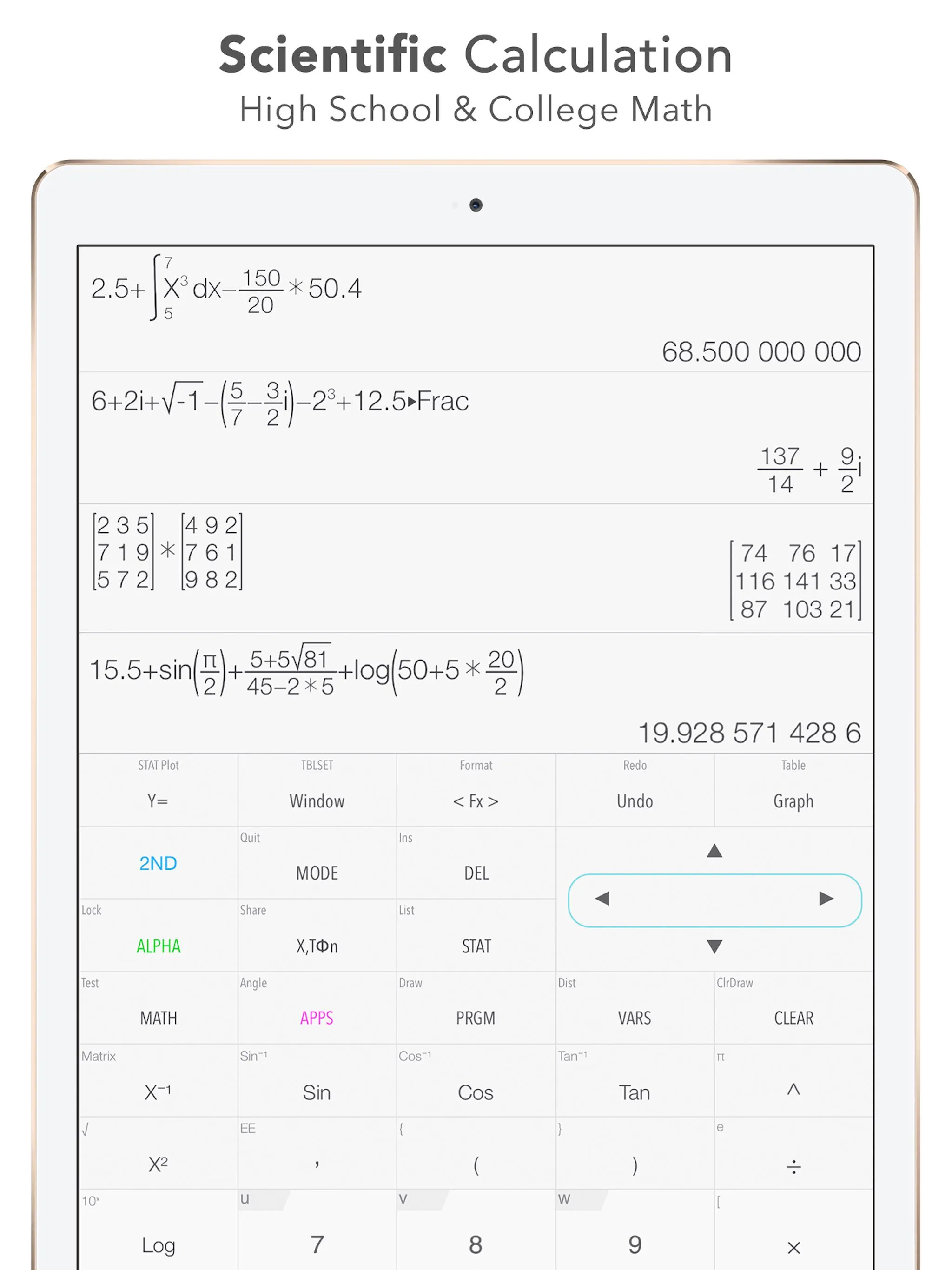 Graphing Calculator (X84) | Indus Appstore | Screenshot