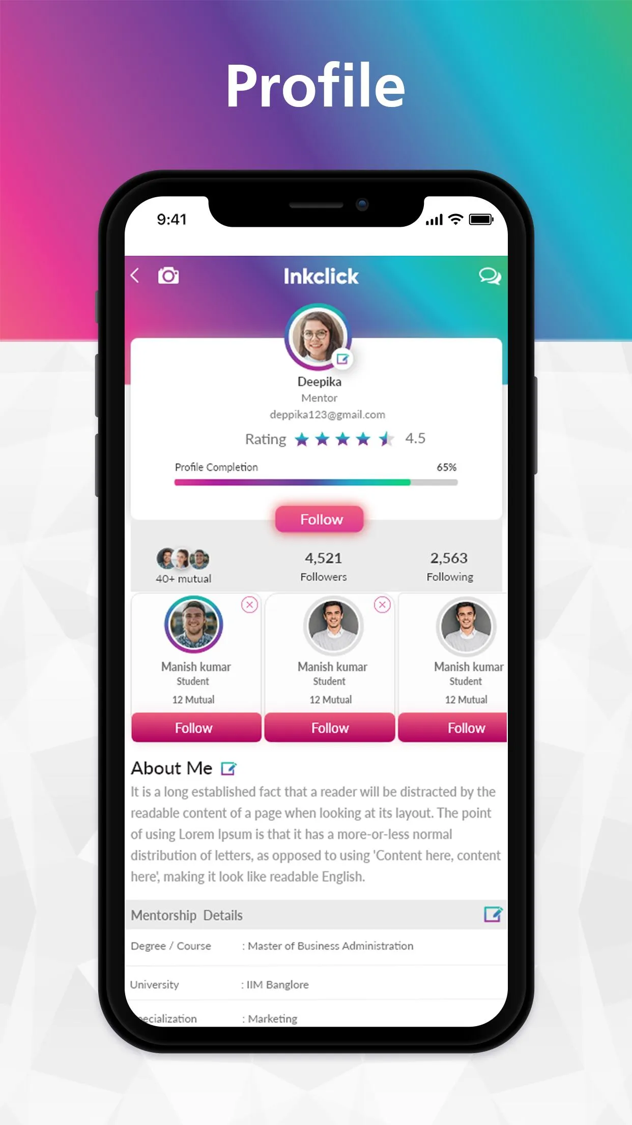 Inkclick | Indus Appstore | Screenshot