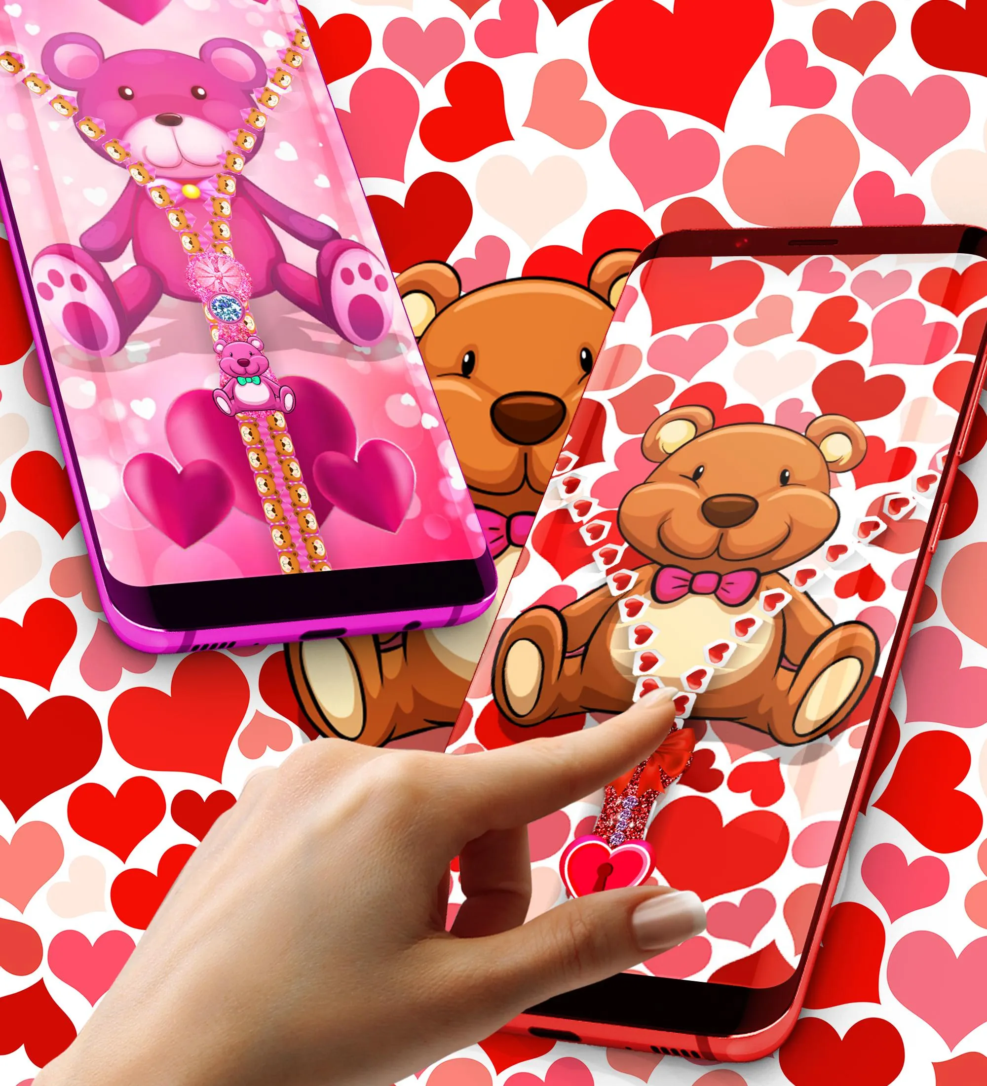 Teddy bear zip locker | Indus Appstore | Screenshot