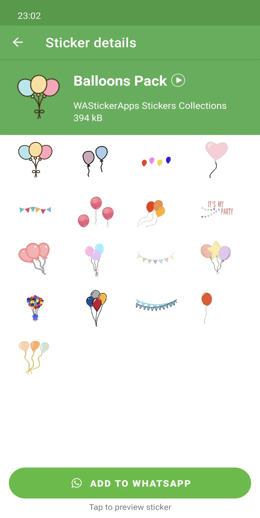 WASticker Happy Birthday WA | Indus Appstore | Screenshot