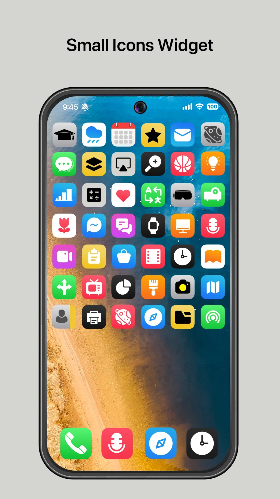 Small Icons Widget | Indus Appstore | Screenshot