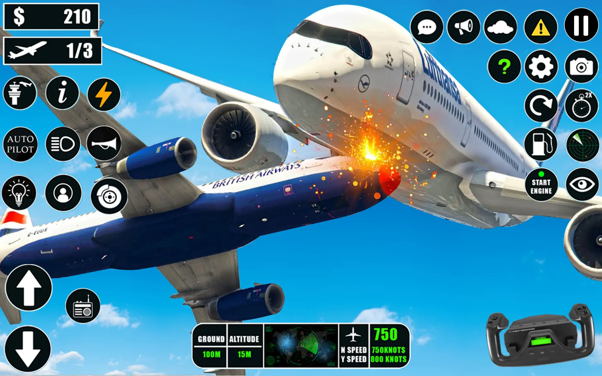 Airplane Simulator Pilot Game | Indus Appstore | Screenshot