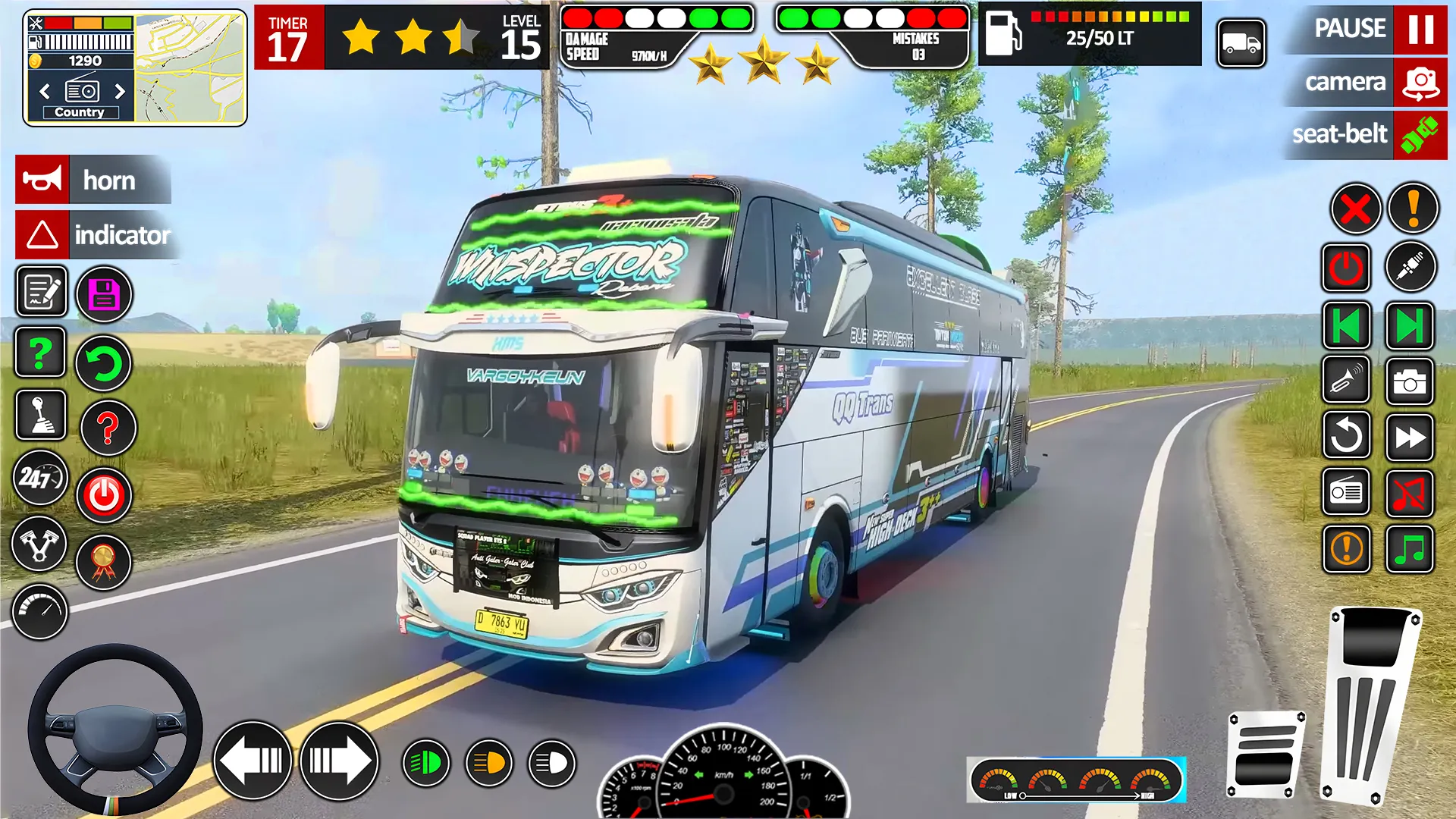 Bus Driving Passenger Bus Game | Indus Appstore | Screenshot