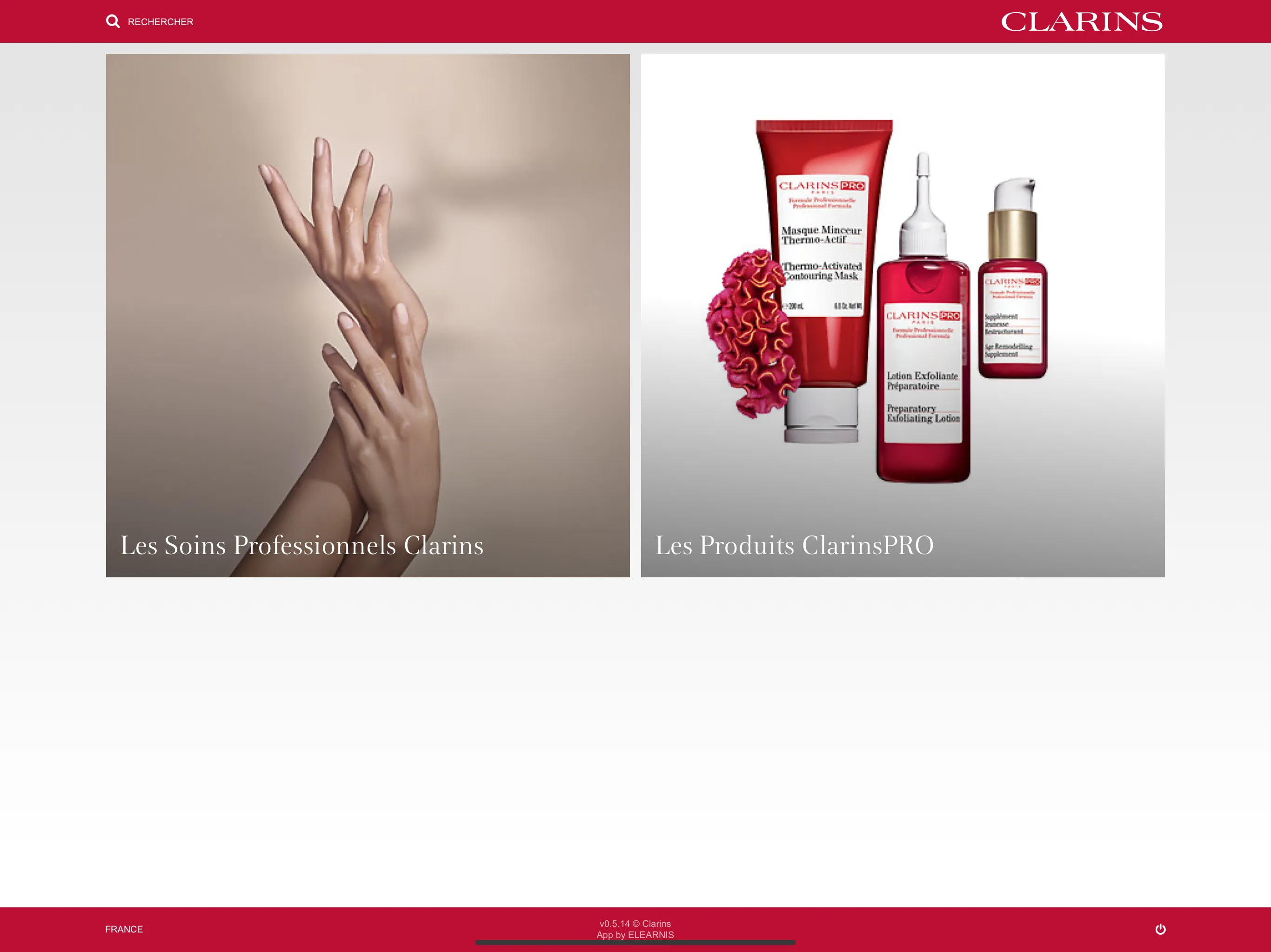 Bibliothèque SPA Clarins | Indus Appstore | Screenshot