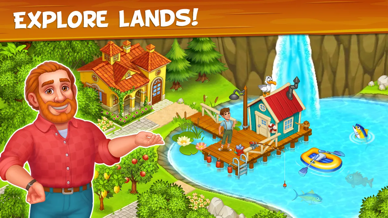 Farm Town - Family Farming Day | Indus Appstore | Screenshot