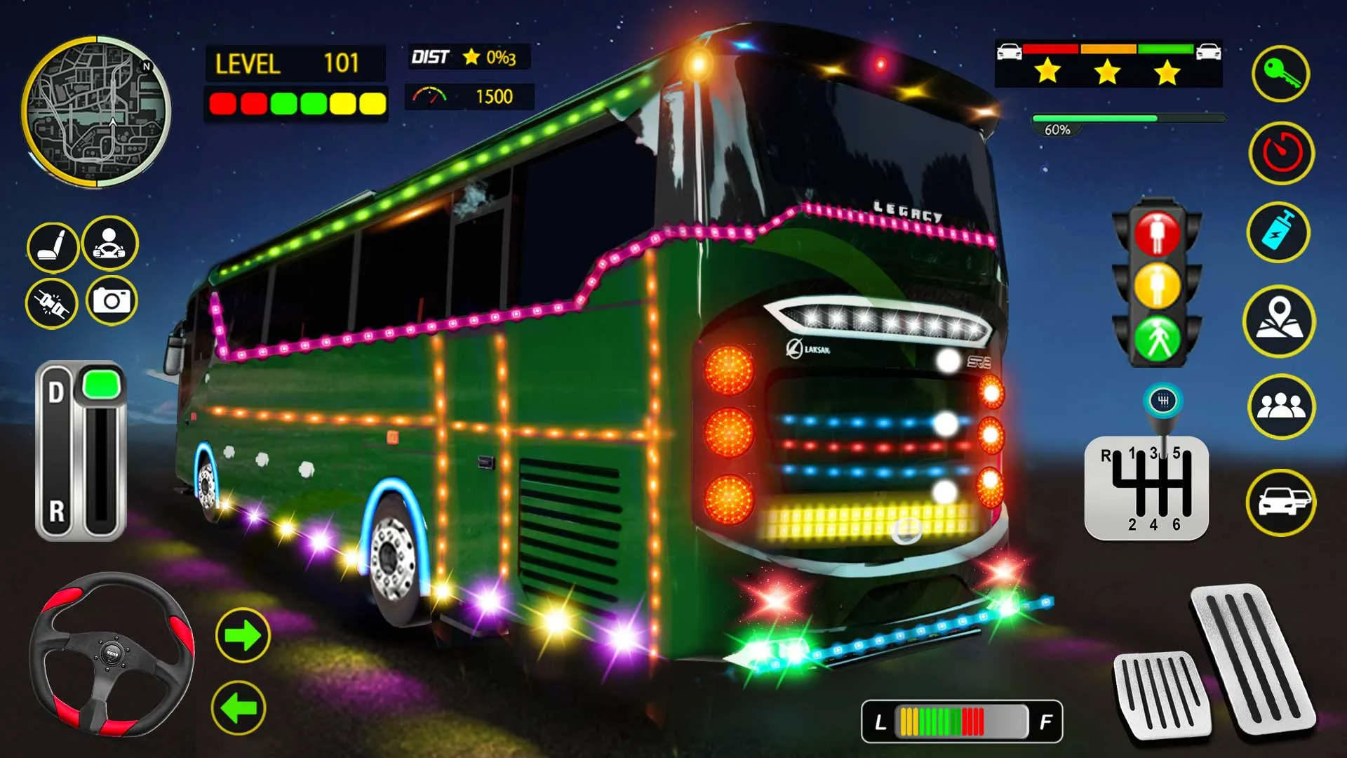 Coach Bus 3D Driving Games | Indus Appstore | Screenshot