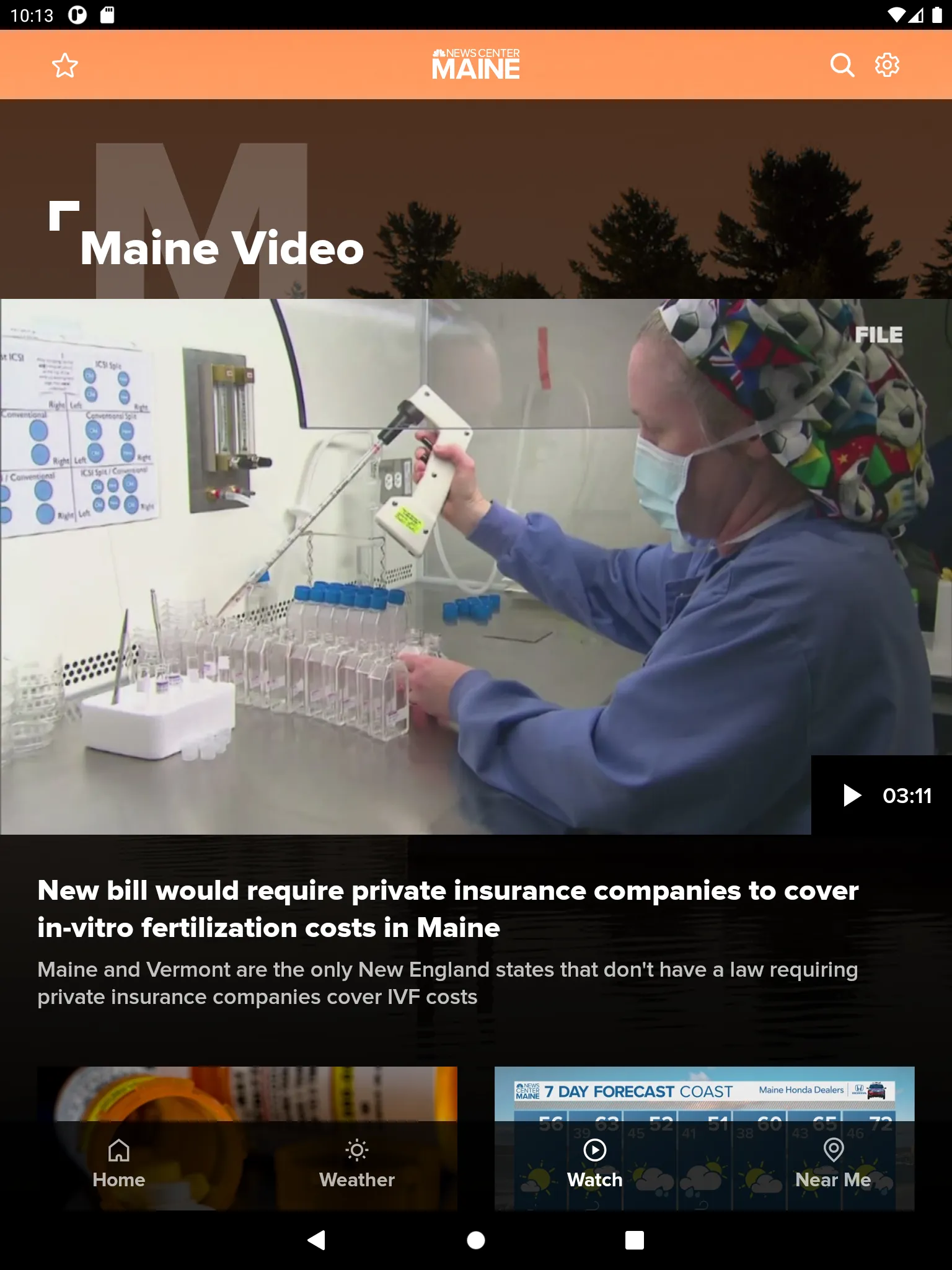 NEWS CENTER Maine | Indus Appstore | Screenshot