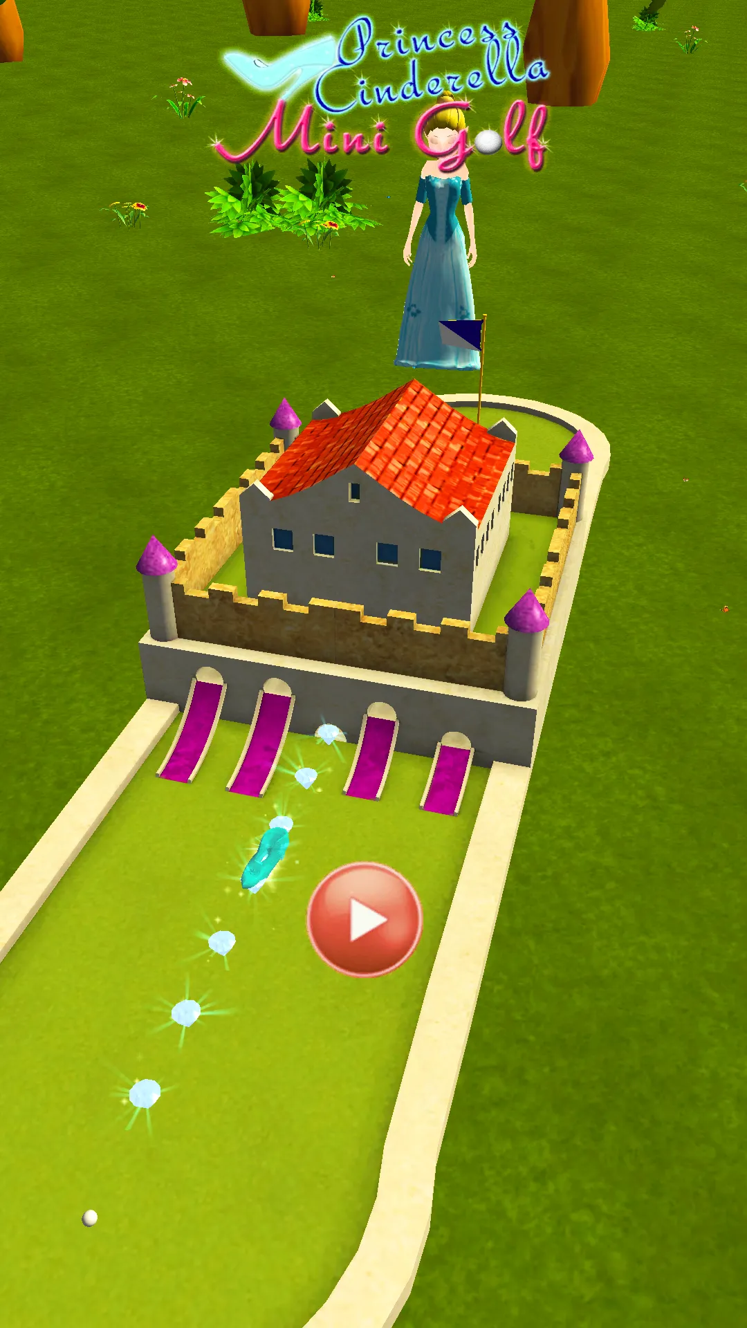 Princess Cinderella Mini Golf | Indus Appstore | Screenshot